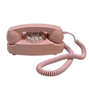 Vintage Crosley‎ Pink Rotary Dial Phone – Retro Mid-Century Style
